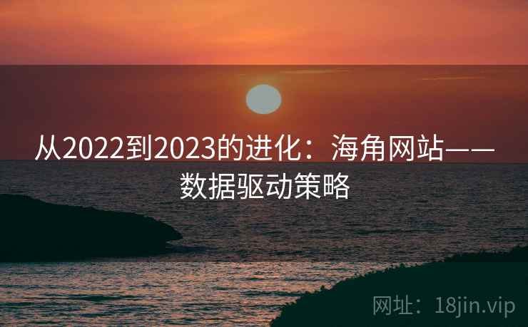 从2022到2023的进化：海角网站——数据驱动策略