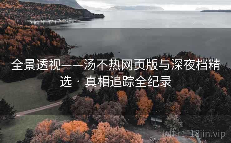 全景透视——汤不热网页版与深夜档精选 · 真相追踪全纪录