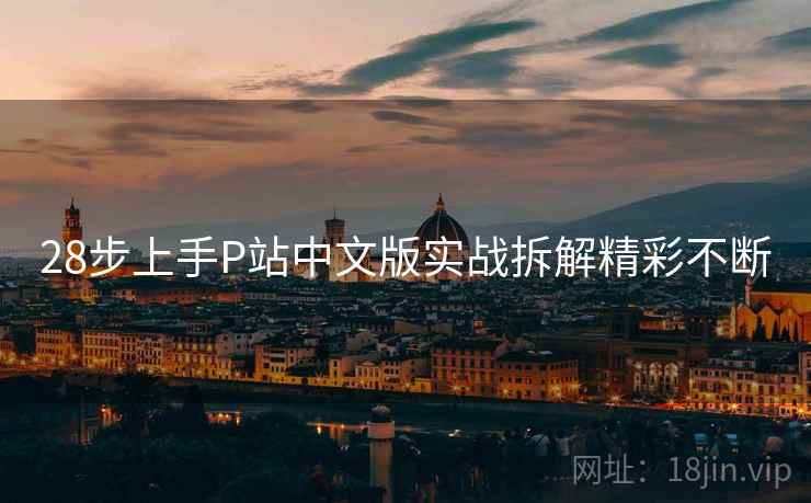 28步上手P站中文版实战拆解精彩不断