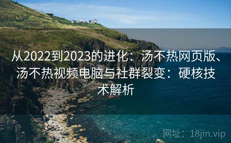 从2022到2023的进化：汤不热网页版、汤不热视频电脑与社群裂变：硬核技术解析  第2张